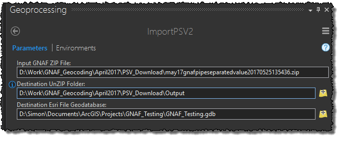 ImportPSV2 tool