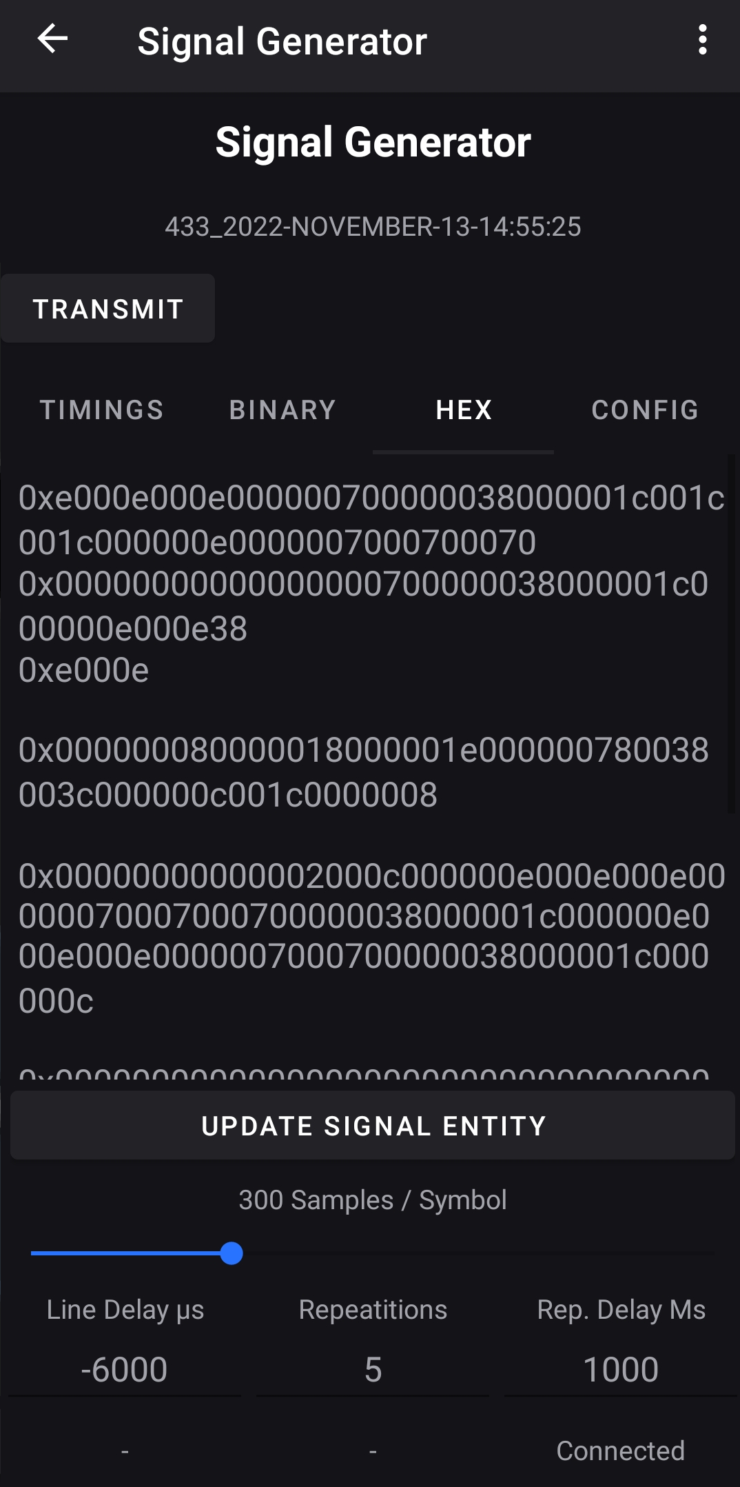 Signal Generator Hex