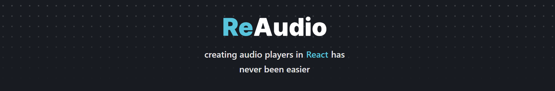 re-audio banner