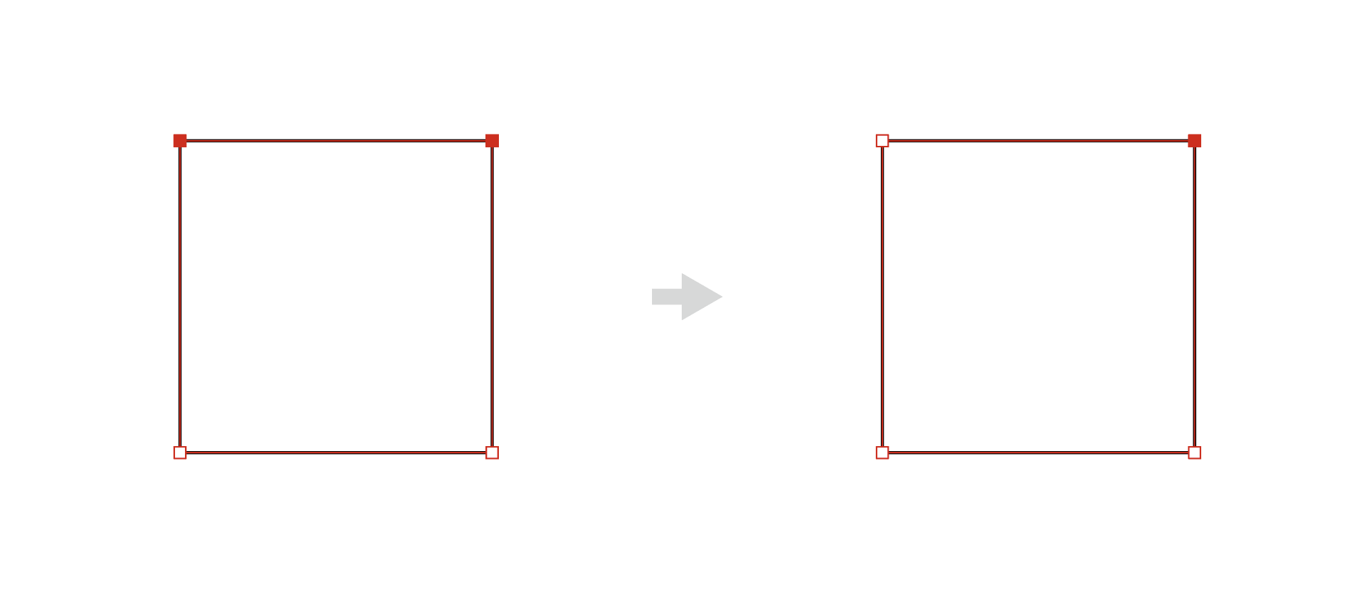 Decrease Selected Anchor Points