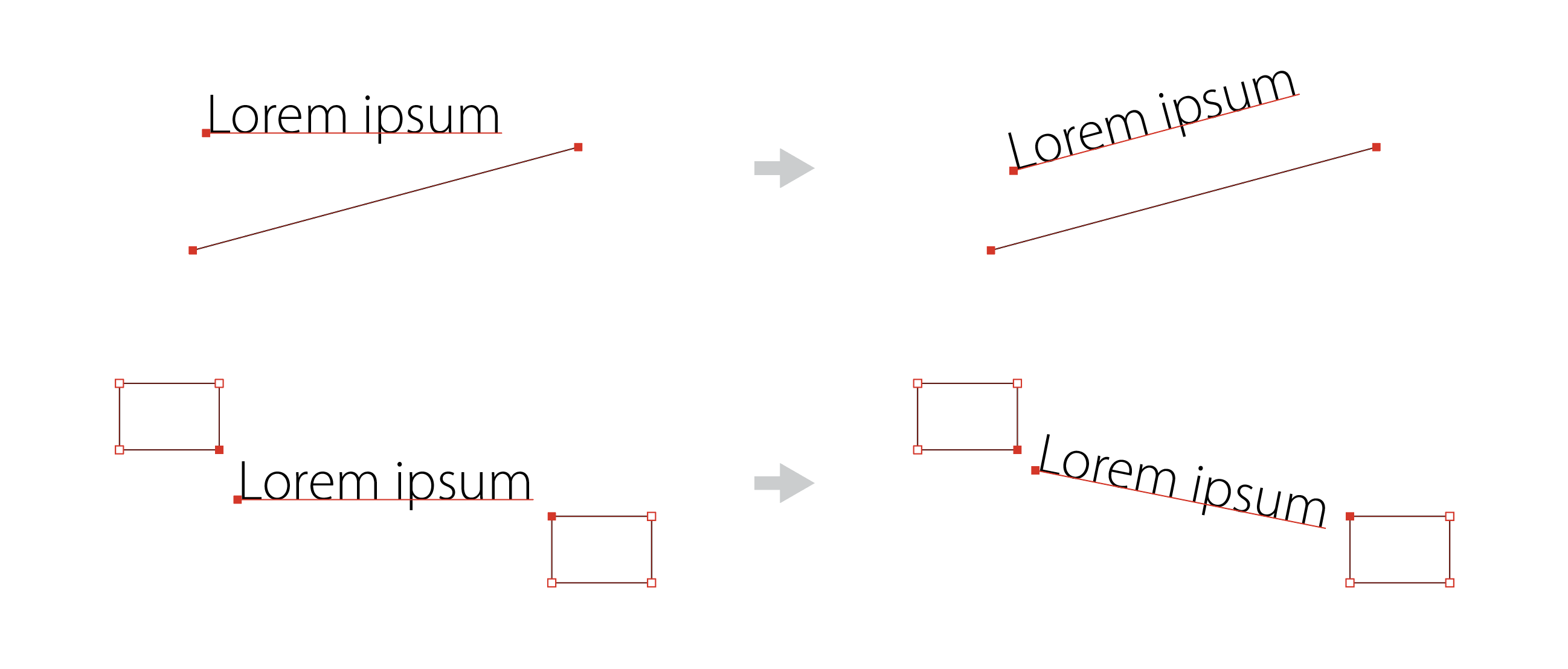 Rotate Text to Match Path Segment Angle