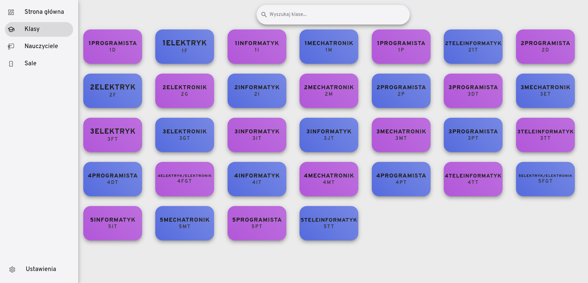 Divisions Page Light