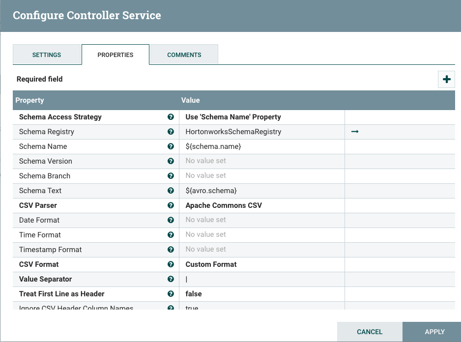 CSVReader Config-4