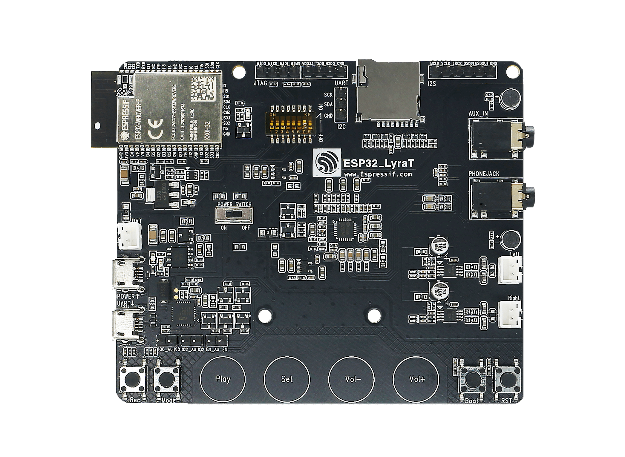 Image of ESP32-T LyraT Board