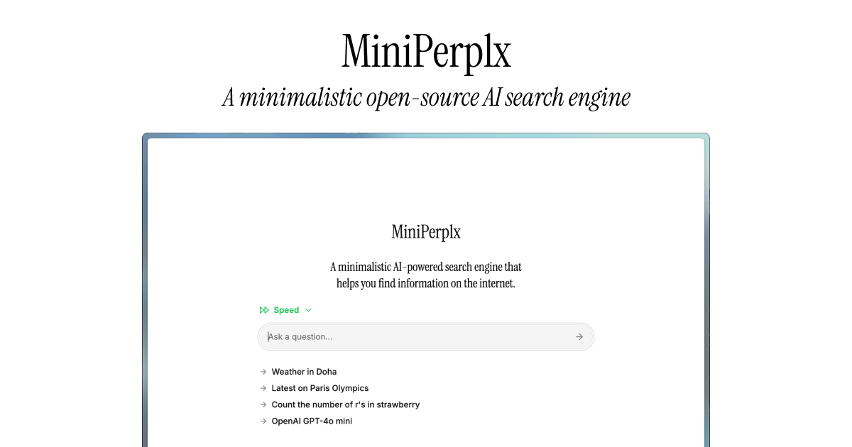 MiniPerplx