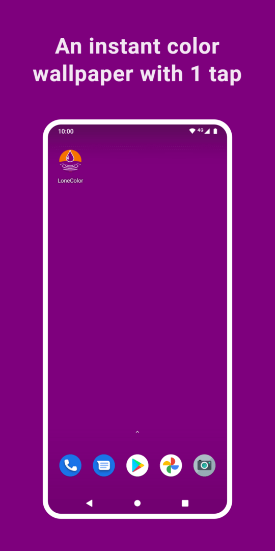 LoneColor for Android Screenshot - Device Home