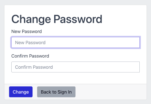 Change Password