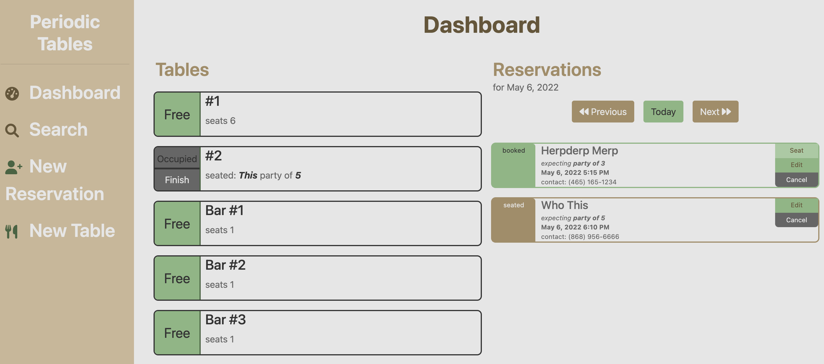 dashboard