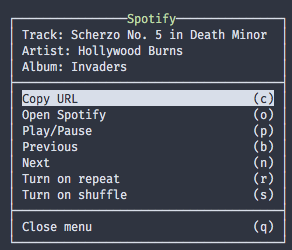 tmux-spotify