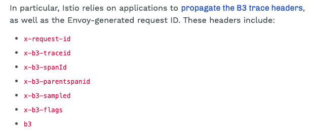 B3 trace headers