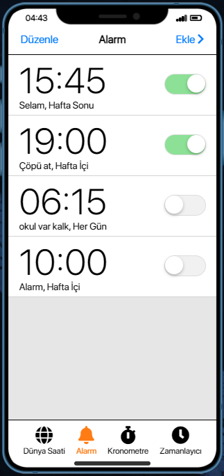 Alarm