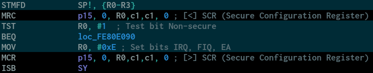 Field decoding