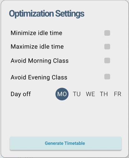 timetableconstraint