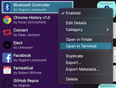 How to open directory in Terminal