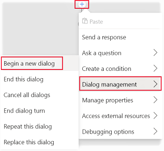 dialog management