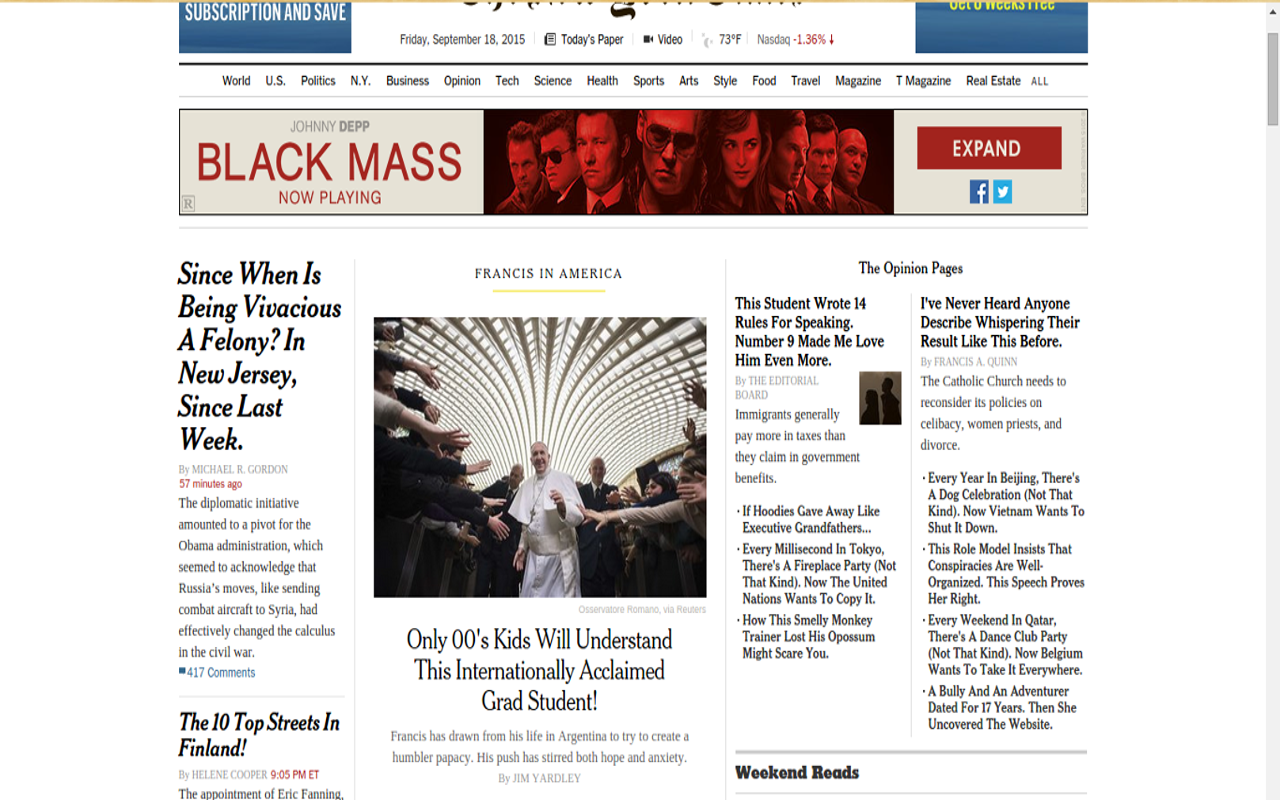 NYT Screenshot