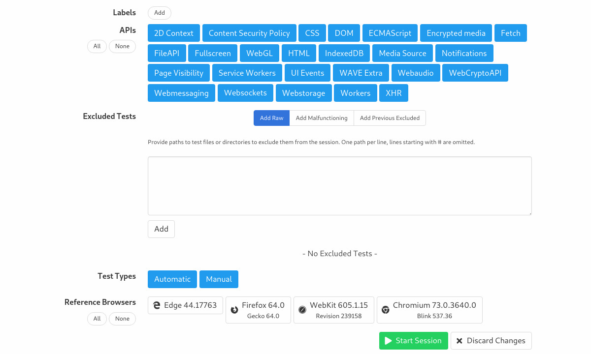 Exclude List Add Raw