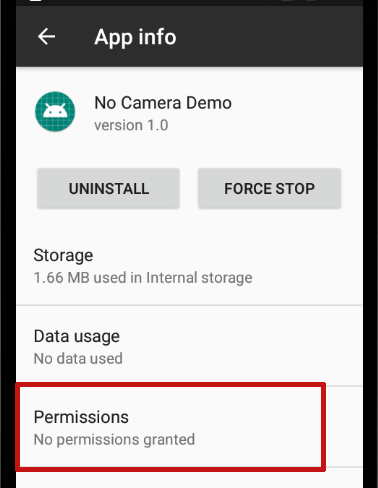 permissions