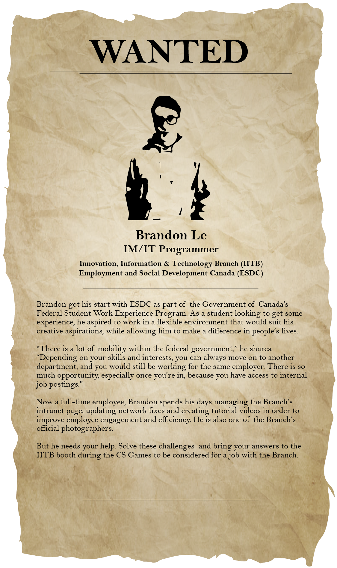 Brandon Le's ESDC Story