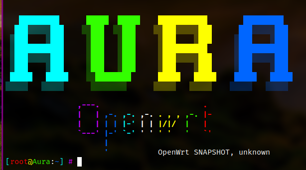 Aura Openwrt logo