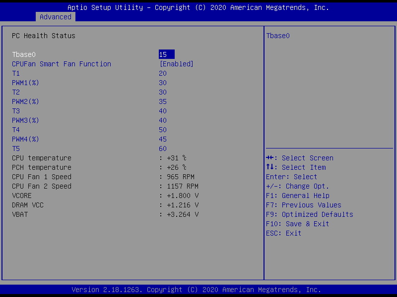 PC Health Status