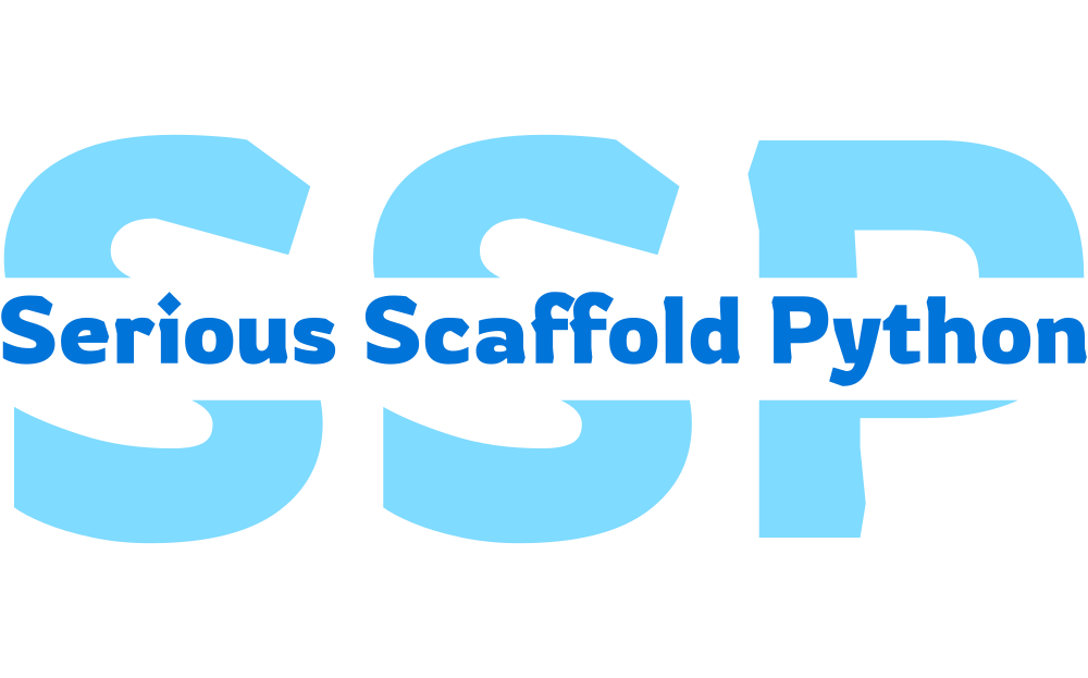 Serious Scaffold Python