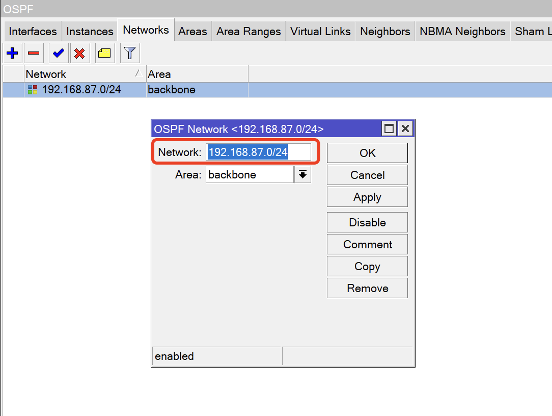 ospf networks