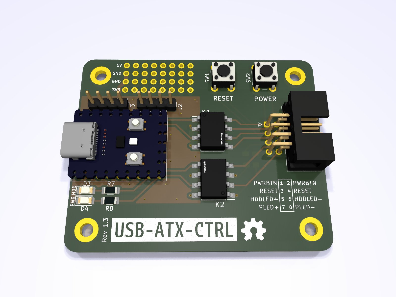 PCB rendering