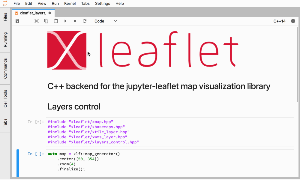 Xleaflet Screencast