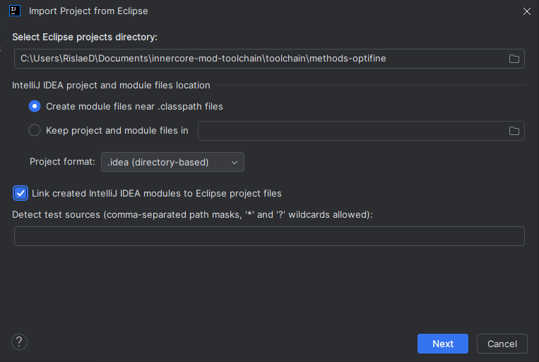 Check imported modules