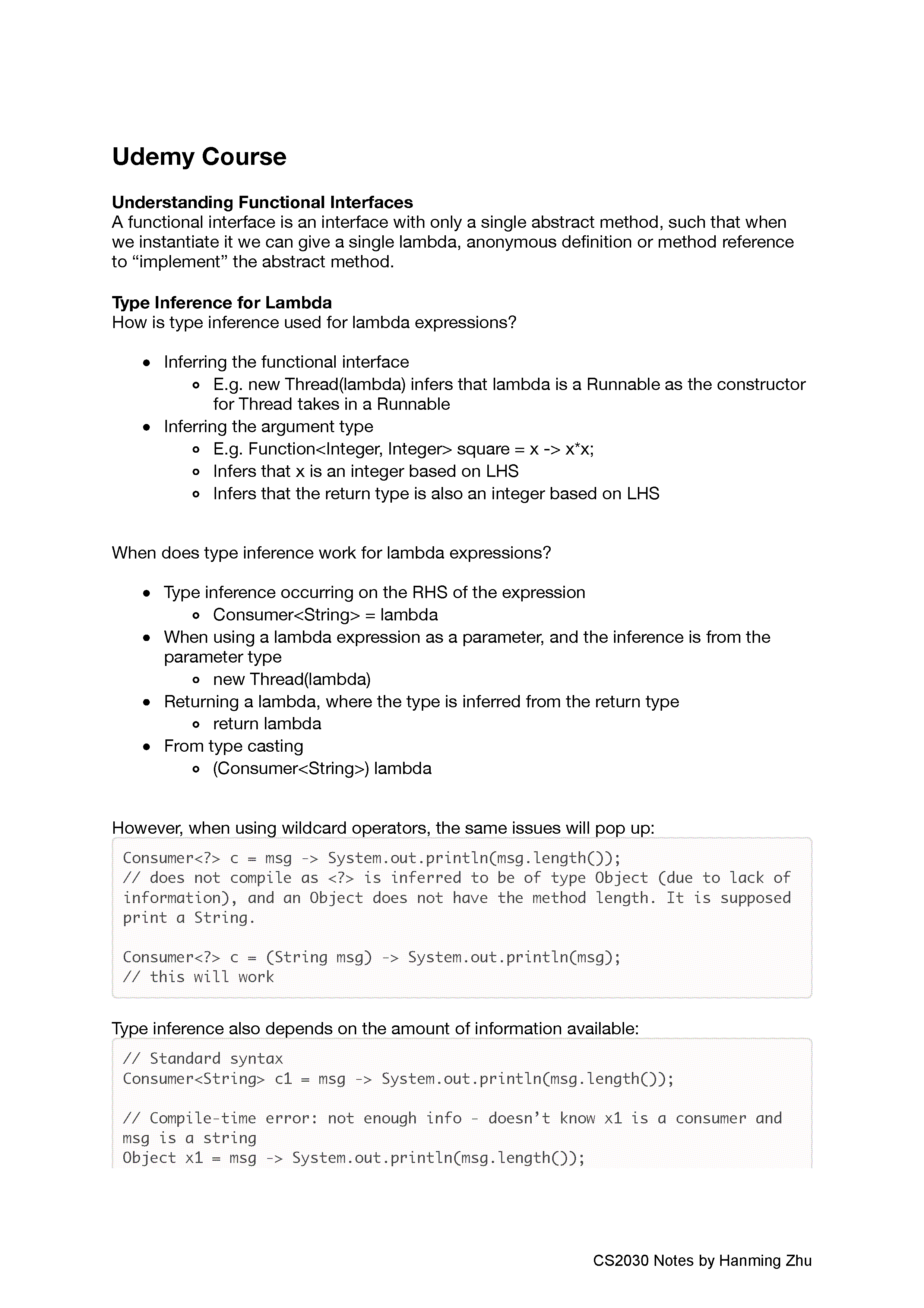 CS2030 Streams and Functional Programming Notes