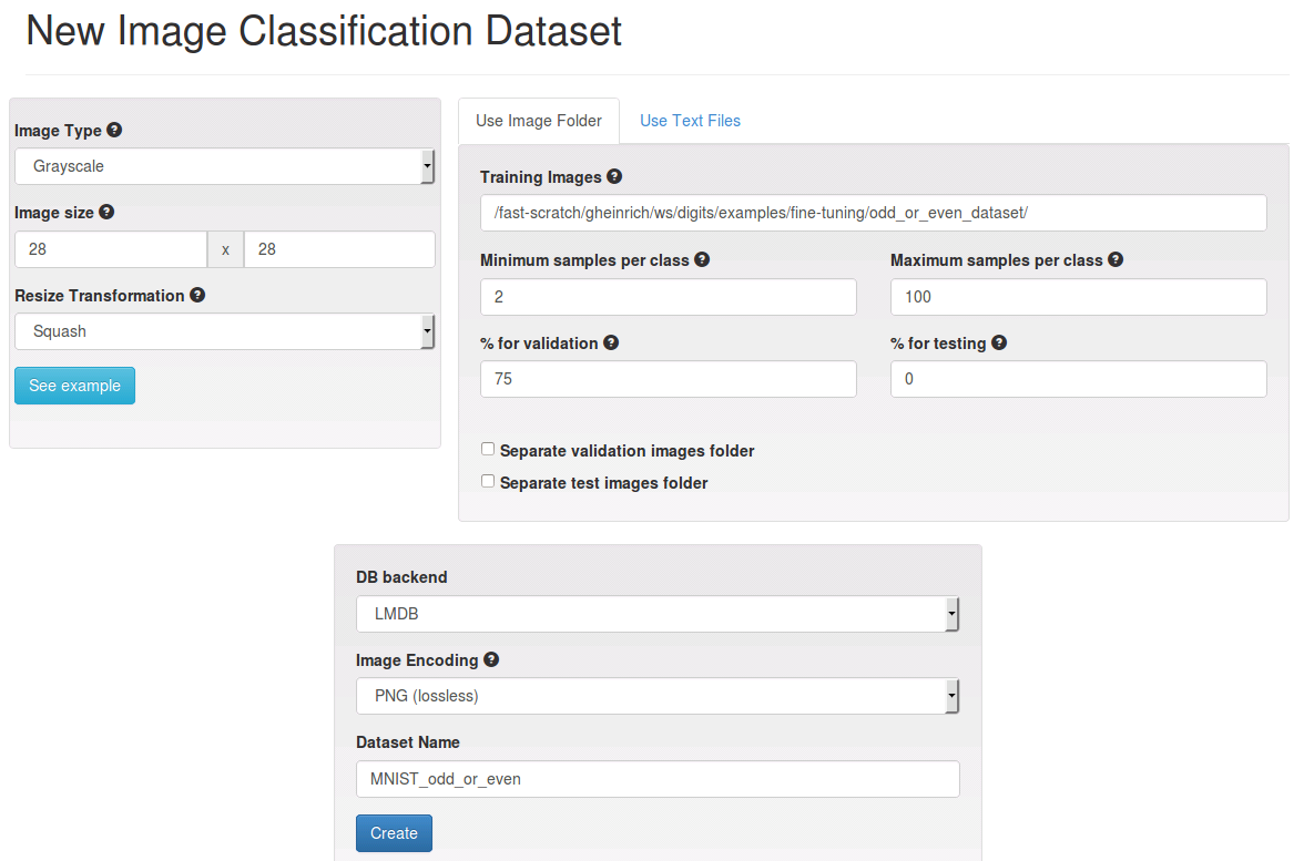 Create Dataset