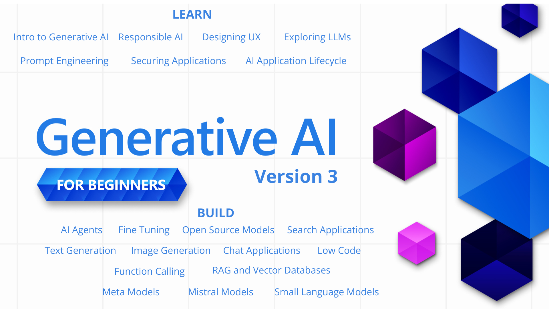 Generative AI For Beginners