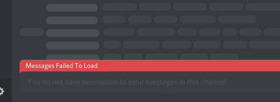 Messages Failed To Load