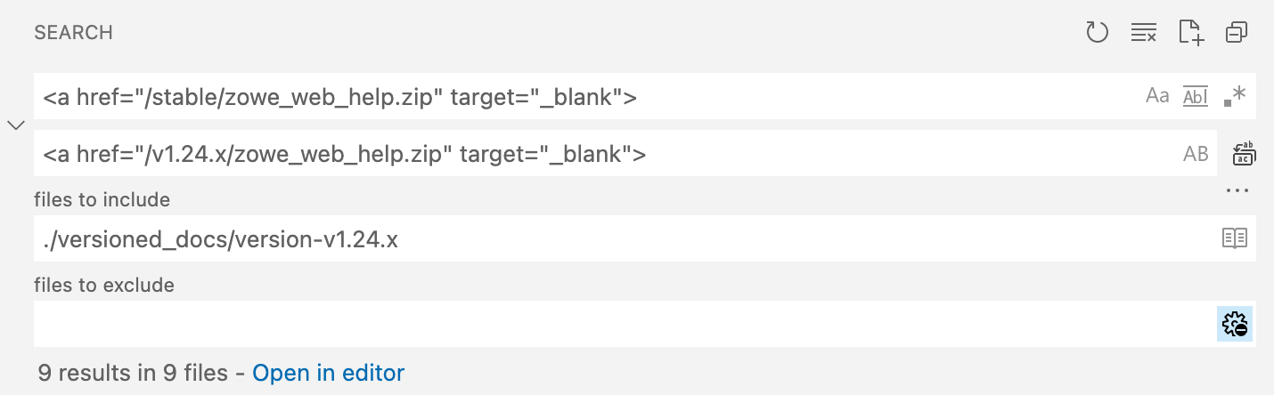 Update CLI web help ZIP