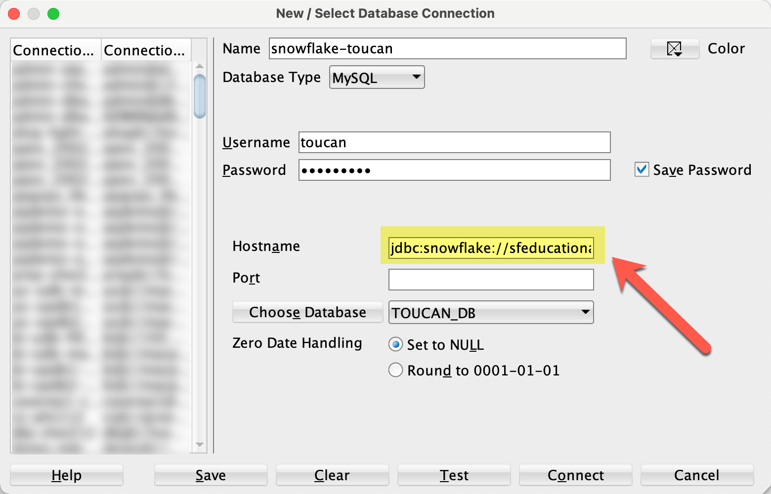 SQL Developer New Database Connection